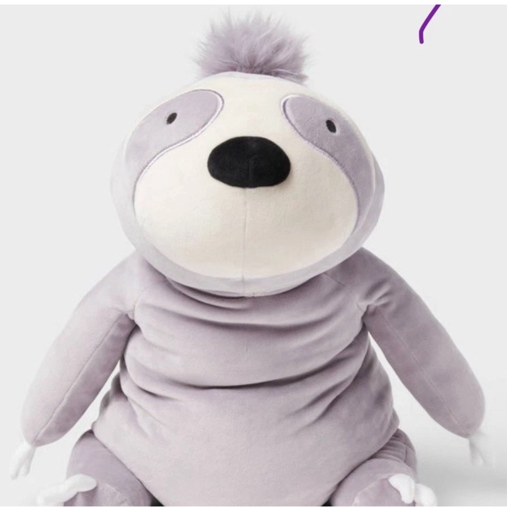 Pillowfort weighted sloth plush new with tags sensory